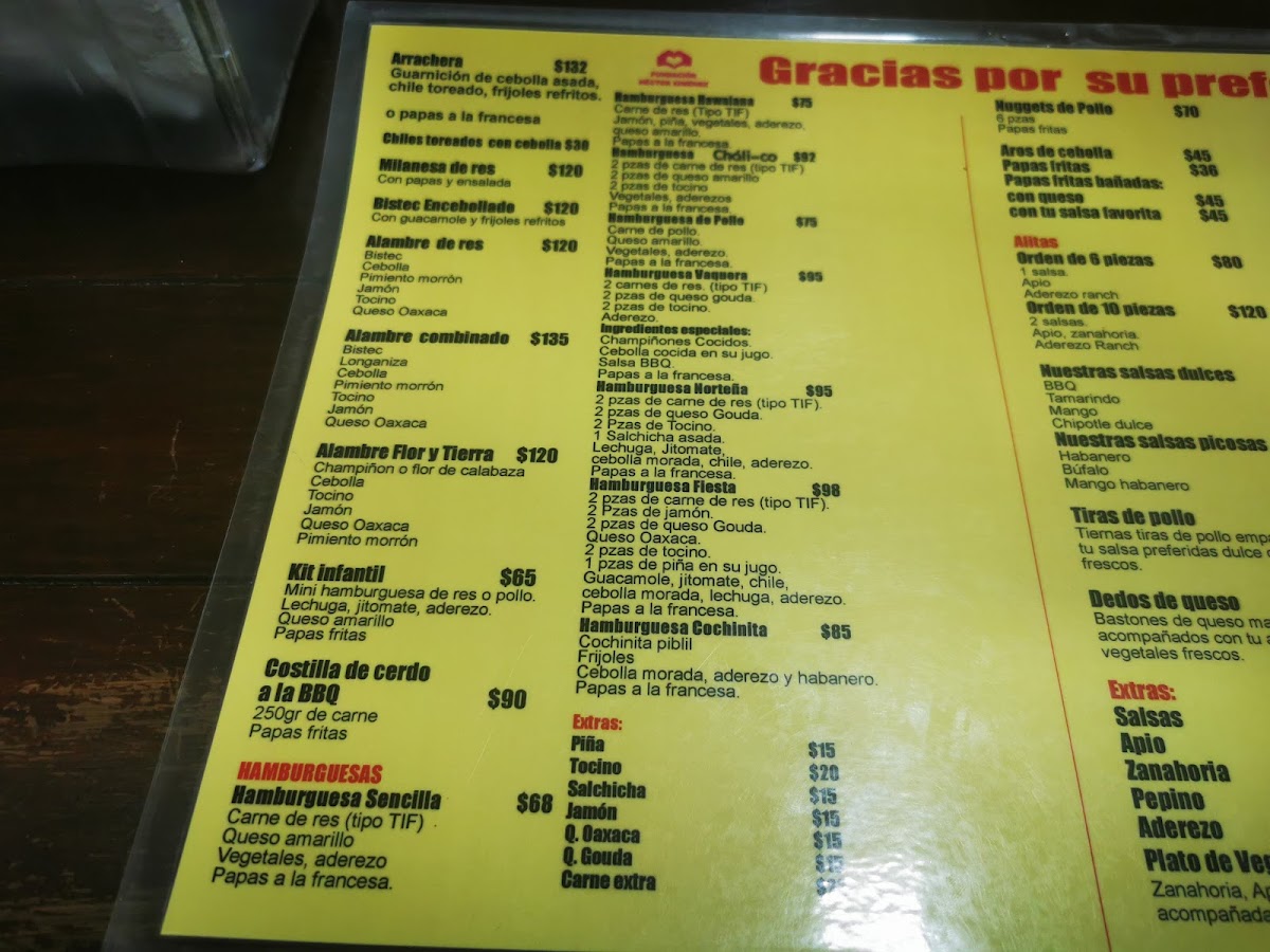 Cháli-co Menu - Image 3